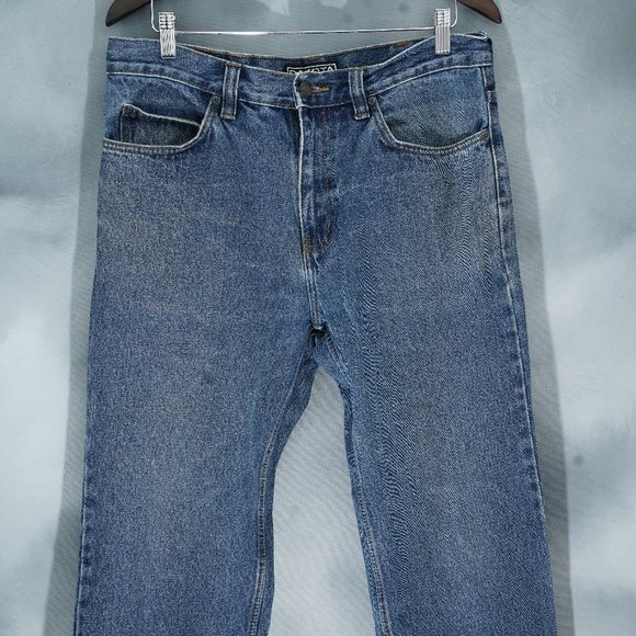 Dakota MEN'S STRAIGHT BLUE JEANS - Size 34 - Picture 1 of 8